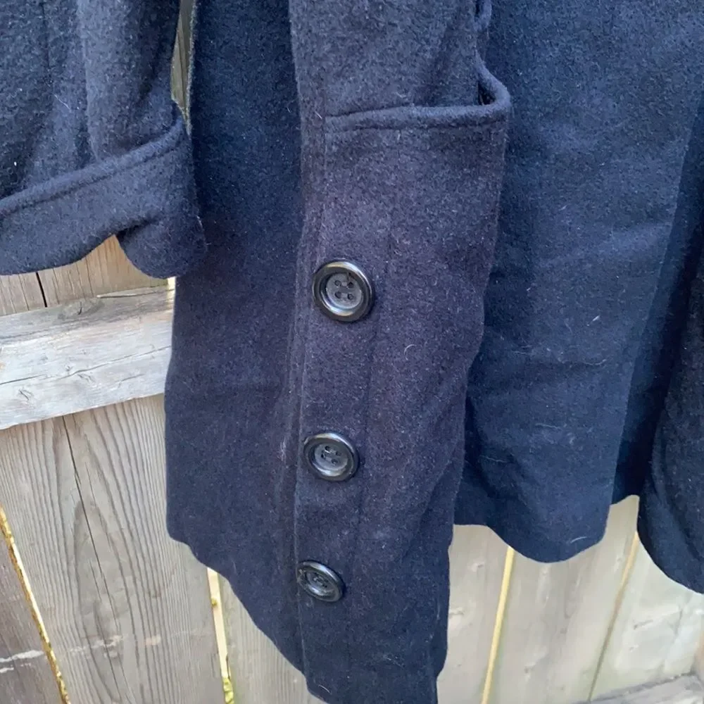 Wool trench coat sz. M